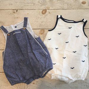 Janie and Jack Rompers